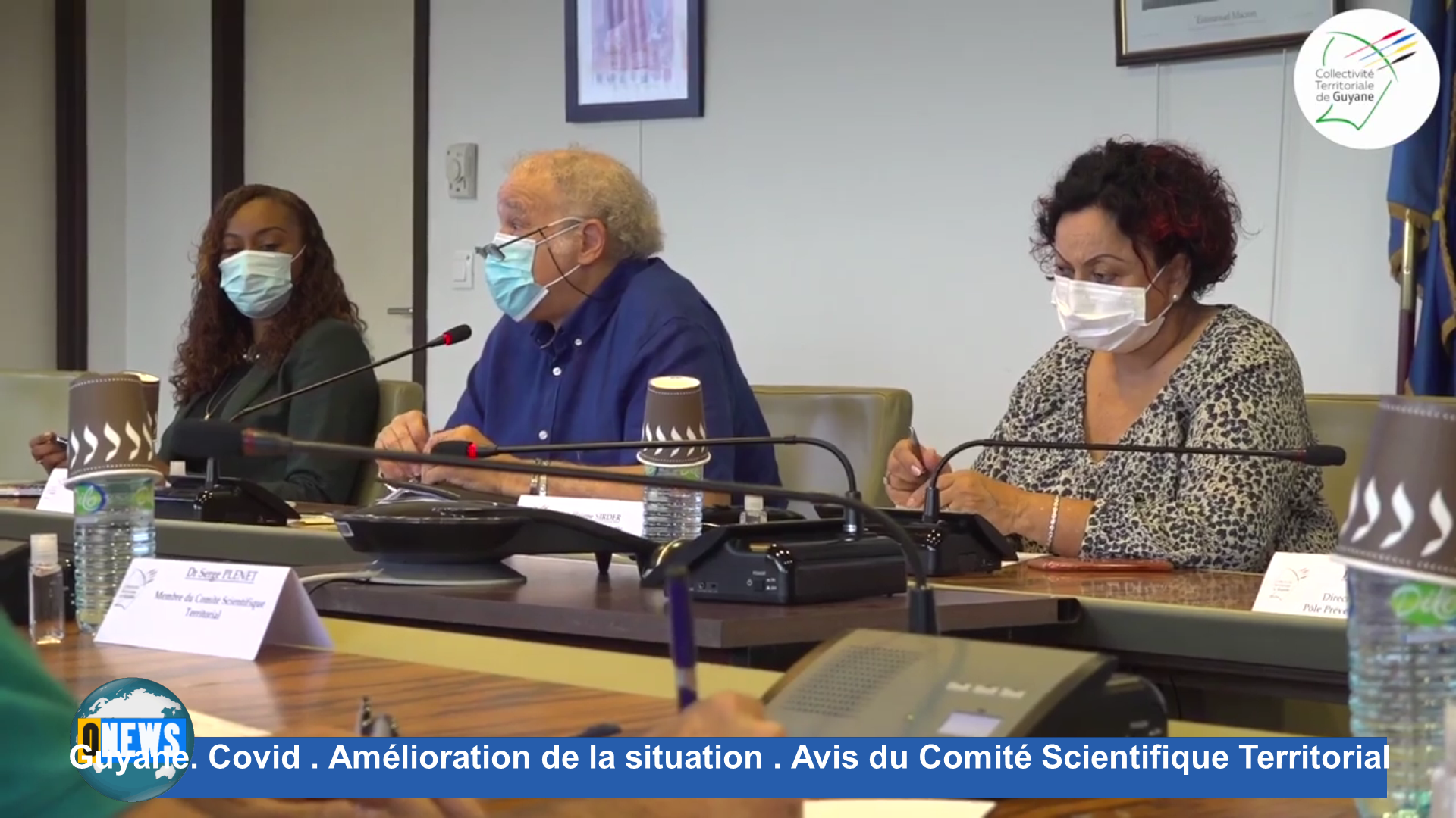 [Vidéo] Guyane. Covid . Amélioration de la situation . Avis du Comité Scientifique Territorial