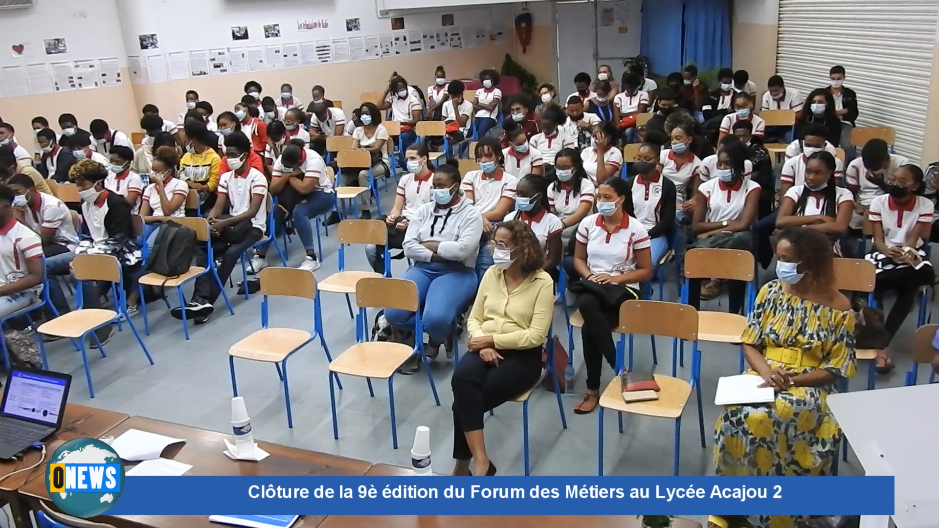 [Vidéo]Onews Martinique. Clôture de la 9ème édition du Forum des Métiers au Lycée Acajou 2