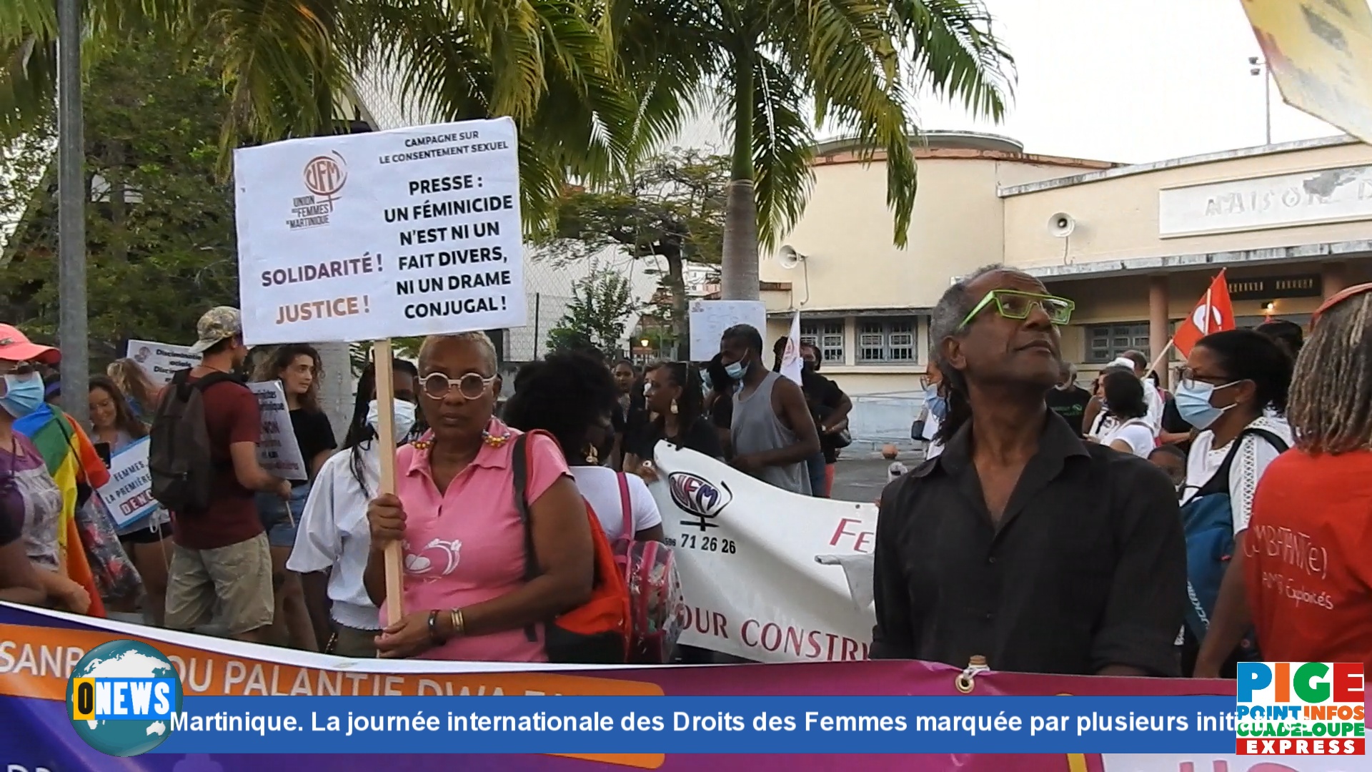 [Vidéo] Onews Martinique. La journée internationale des Droits des Femmes marquée par plusieurs initiatives