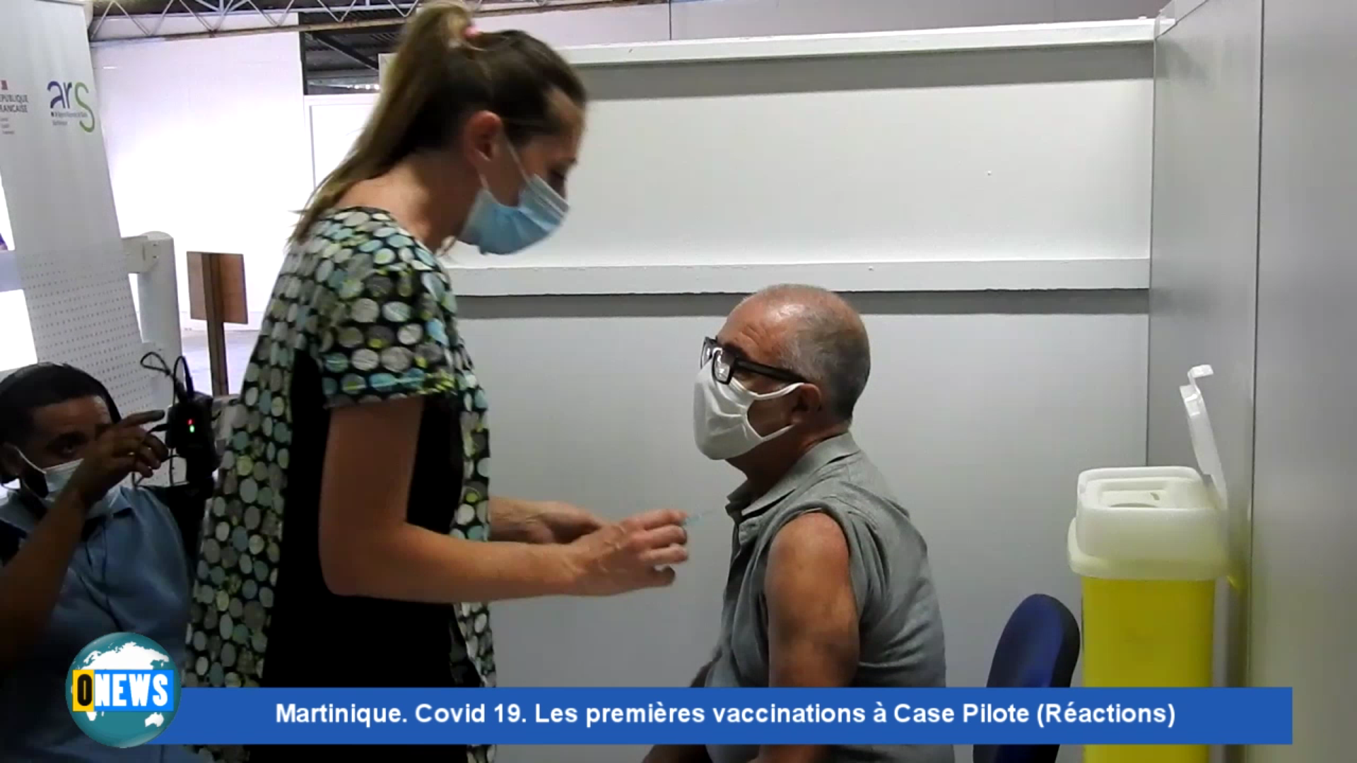 Martinique. Covid 19. Les premières vaccinations à Case Pilote (Réactions)