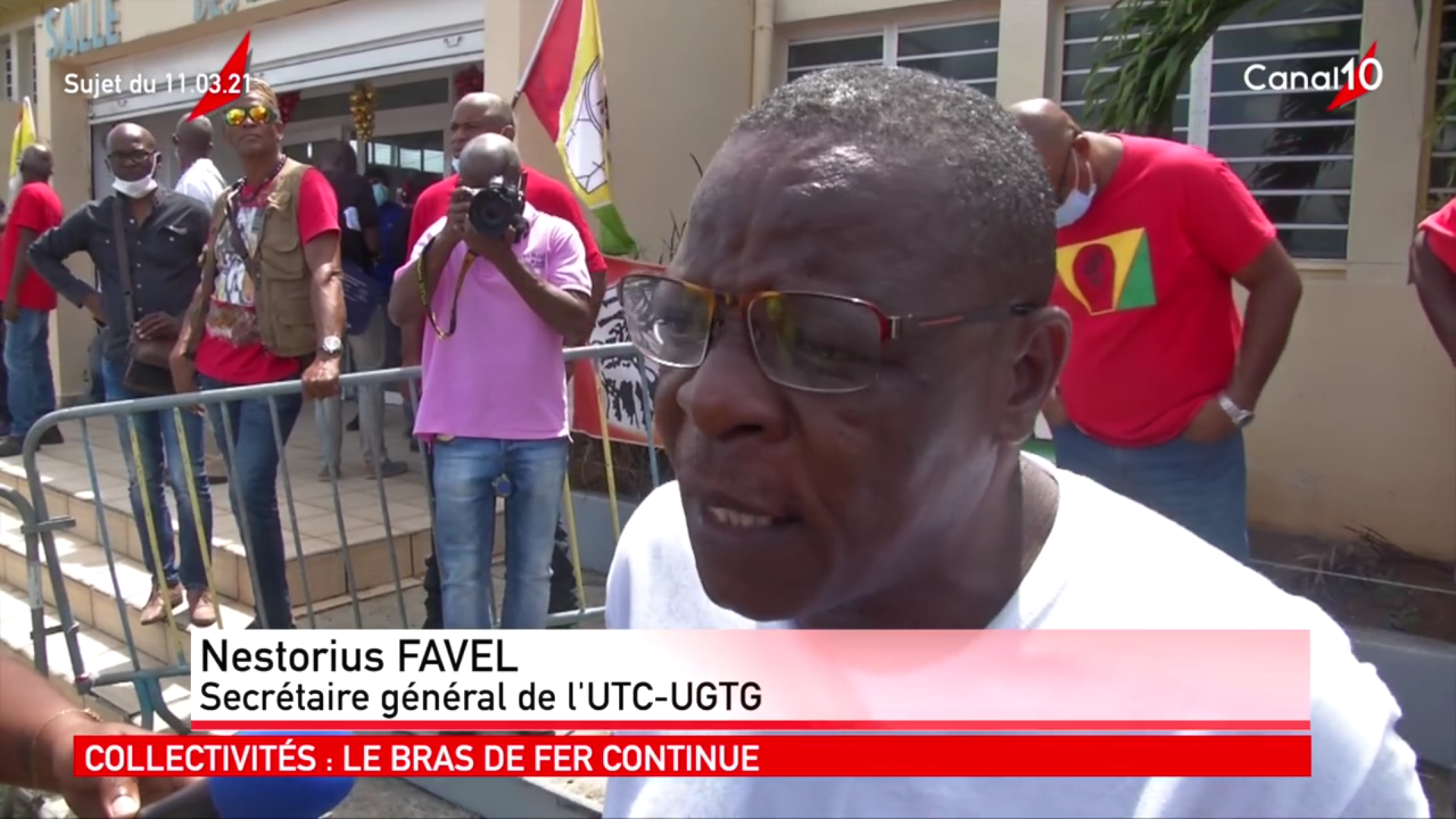 [Vidéo] Onews Guadeloupe. Conflit social dans les Collectivités et micro trottoir Port du masque