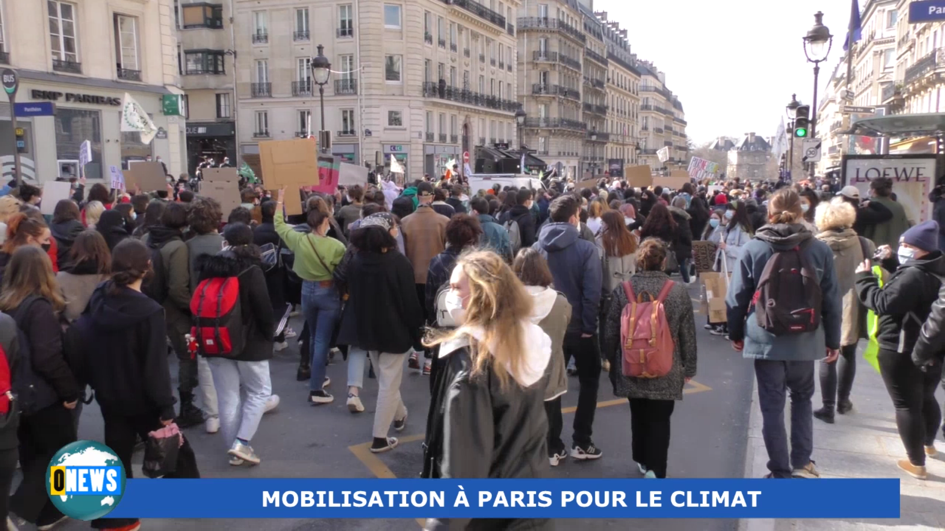 [Vidéo] Onews Hexagone. Mobilisation pour le climat à Paris ce vendredi