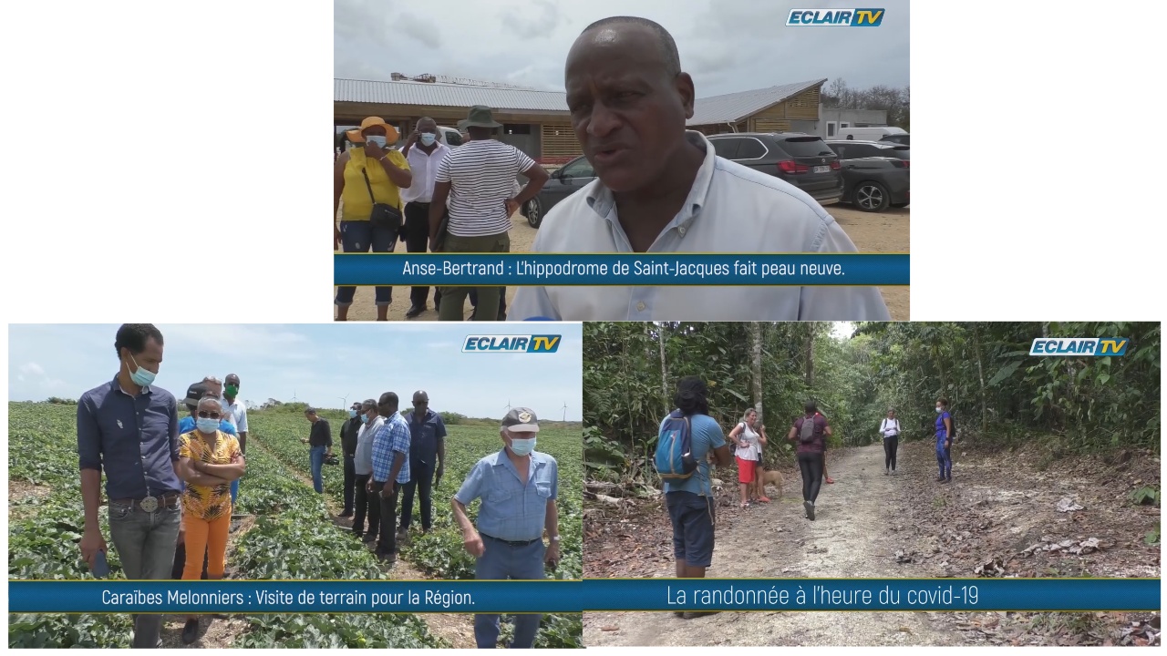 [Vidéo] Onews Guadeloupe. Flash Info ECLAIR TV