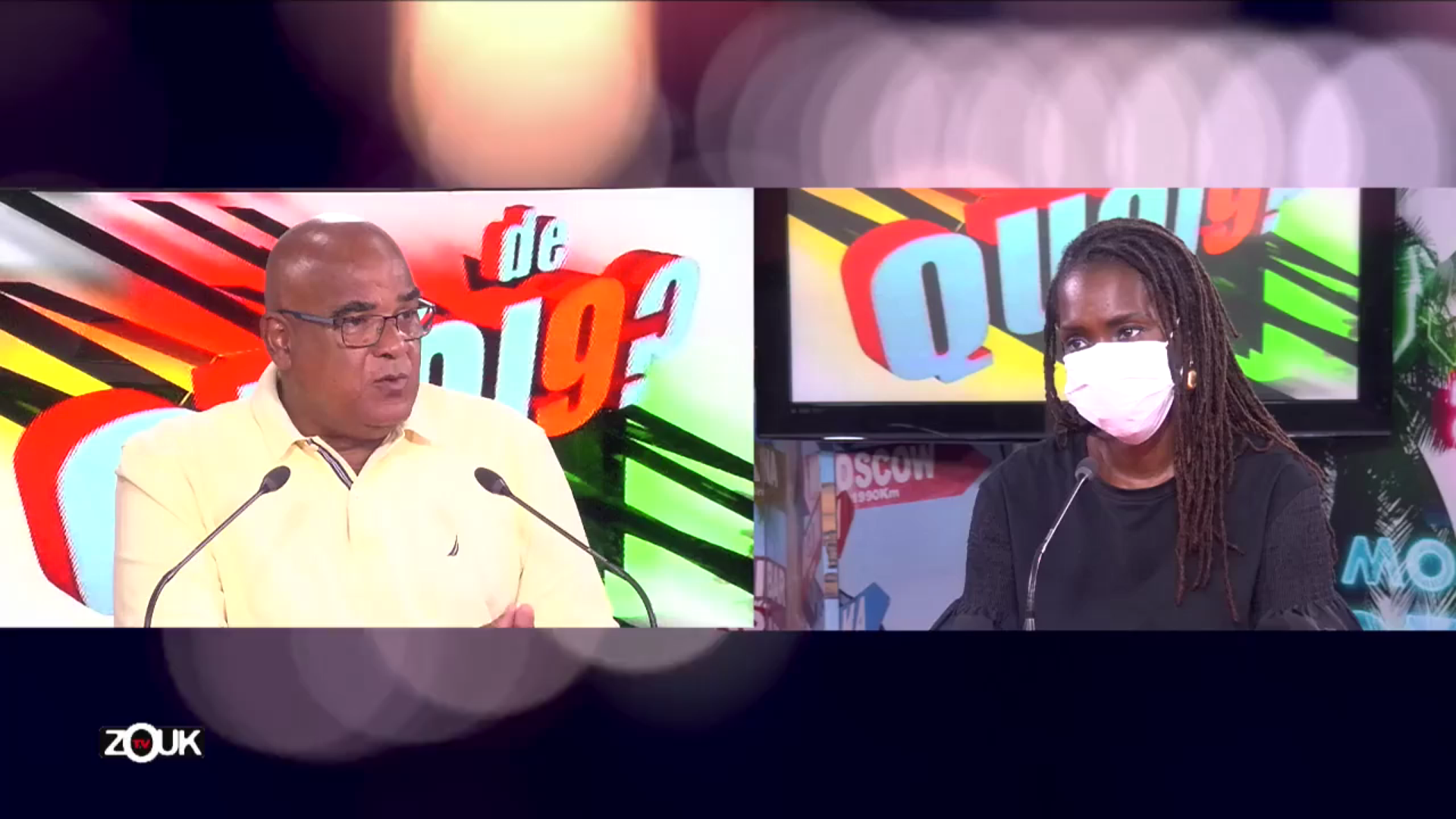 Onews Martinique. Valérie Vertale Loriot secrétaire académique du SNES FSU invitée de QUOI DE 9. (Zouk Tv)