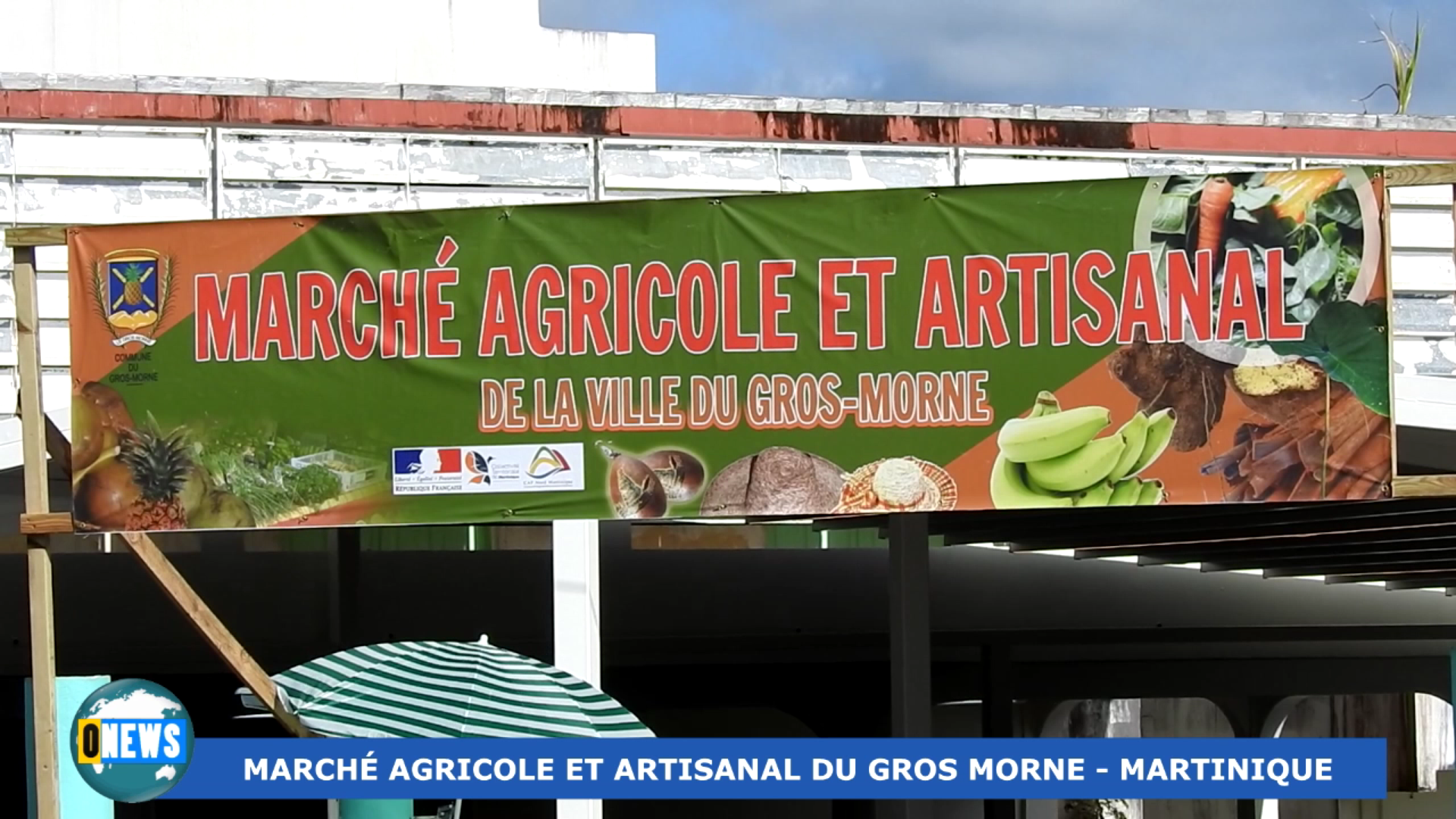 Onews Martinique. Marché Agricole et Artisanal du Gros Morne 2021