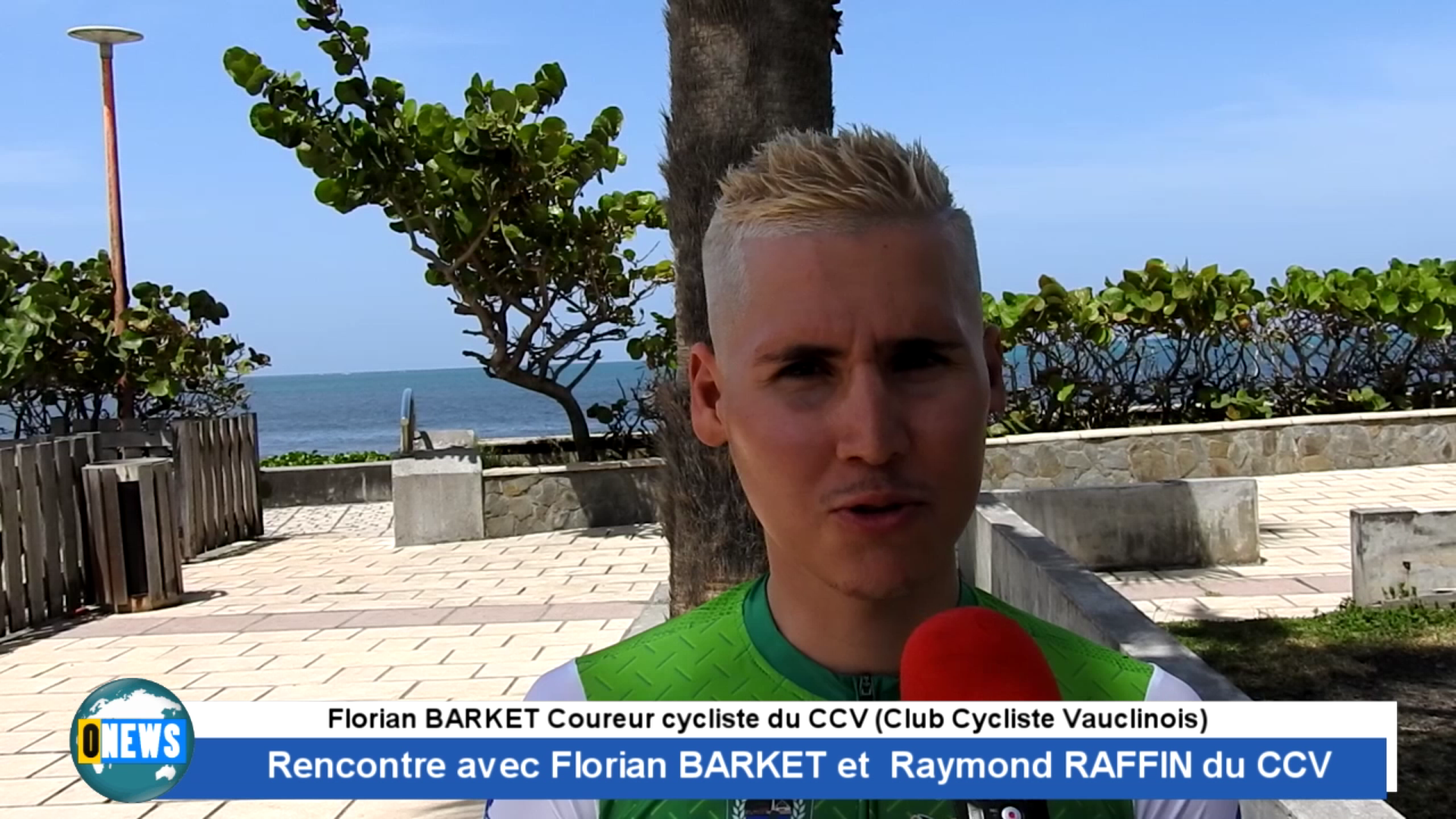 Onews Martinique. Cyclisme. Rencontre avec Florian BARKET et Raymond RAFFIN du CCV