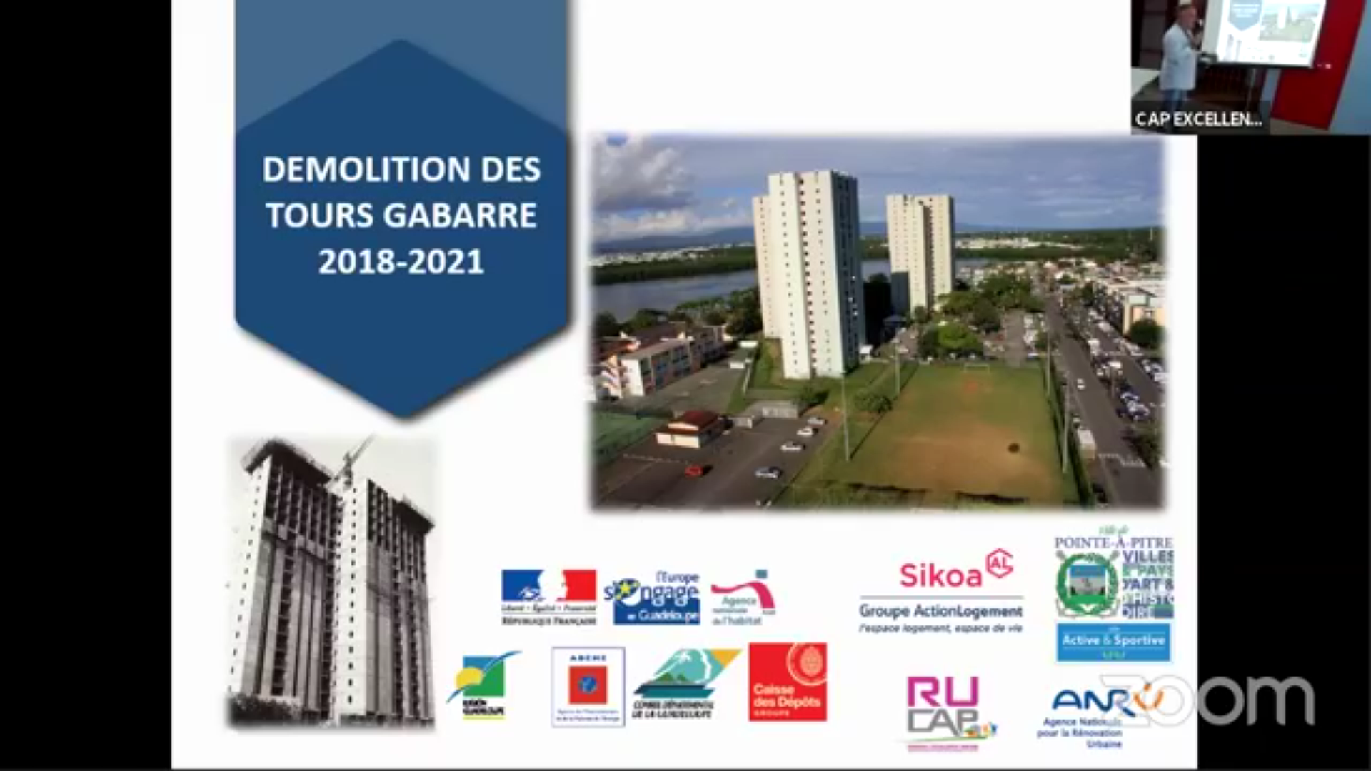 [Vidéo] Onews Guadeloupe. Réunion d’information sur la démolition des tours Gabarre