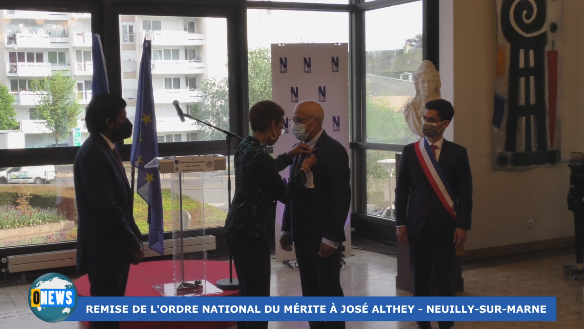 [Vidéo] Hexagone. Remise de l ordre National du Mérite à José ALTHEY