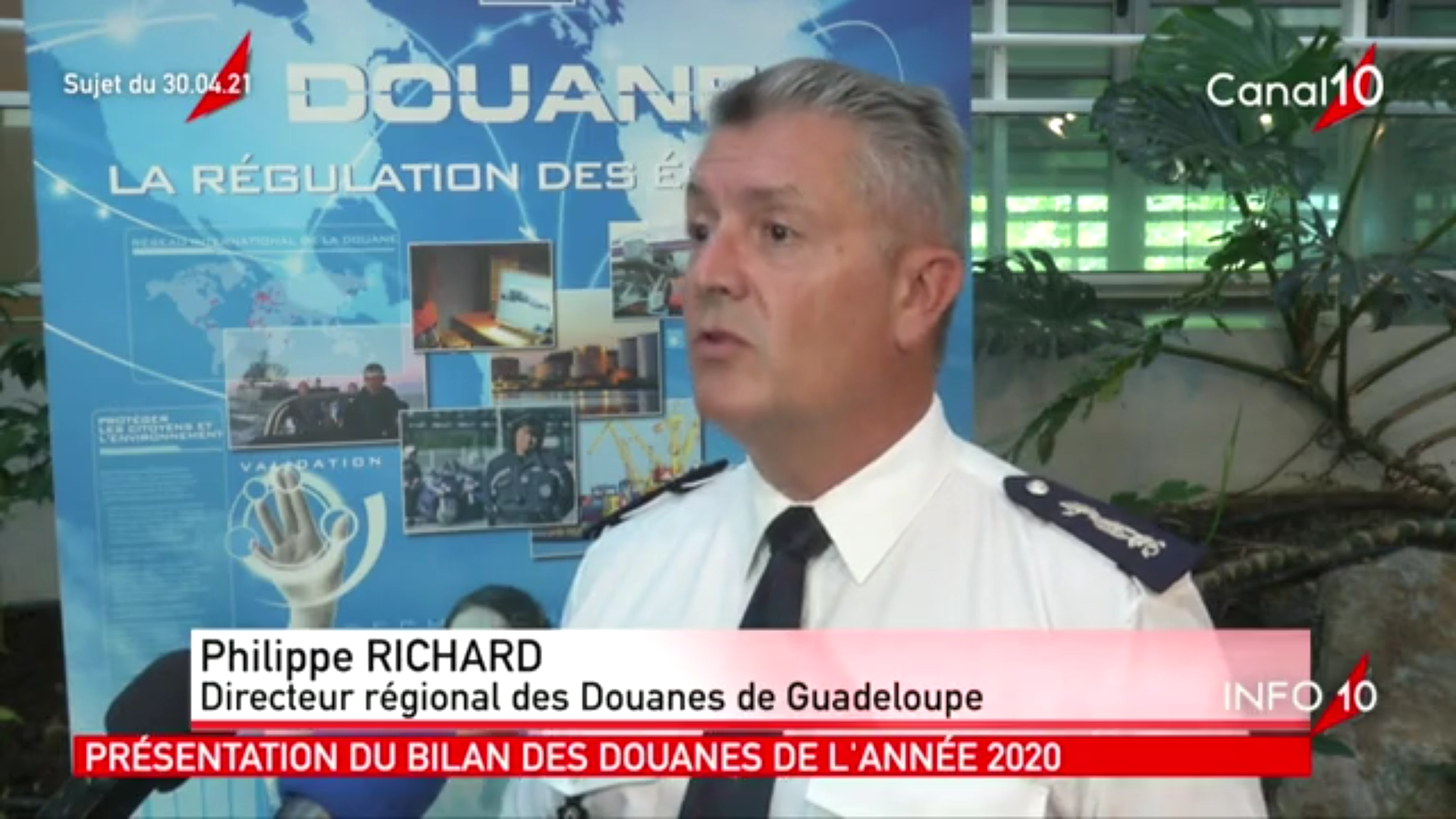 [vidéo] Onews Guadeloupe. Le Jt de canal 10.