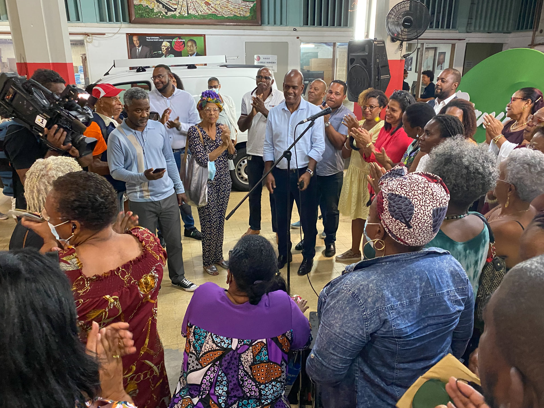 [Vidéo] Onews Martinique. Élections Territoriales. Victoire de Serge LETCHIMY au 1er tour