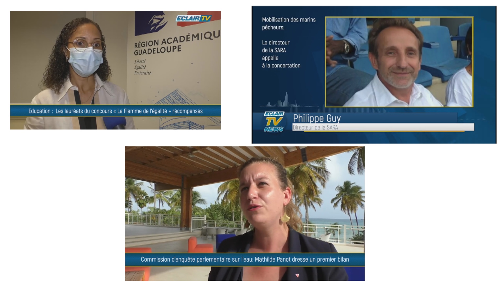 [Vidéo] Onews Guadeloupe. Le Jt de Canal 10