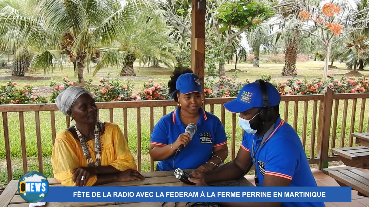[Vidéo] Onews Martinique. La Martinique fête les 100 ans de la radio à la ferme Perrinne