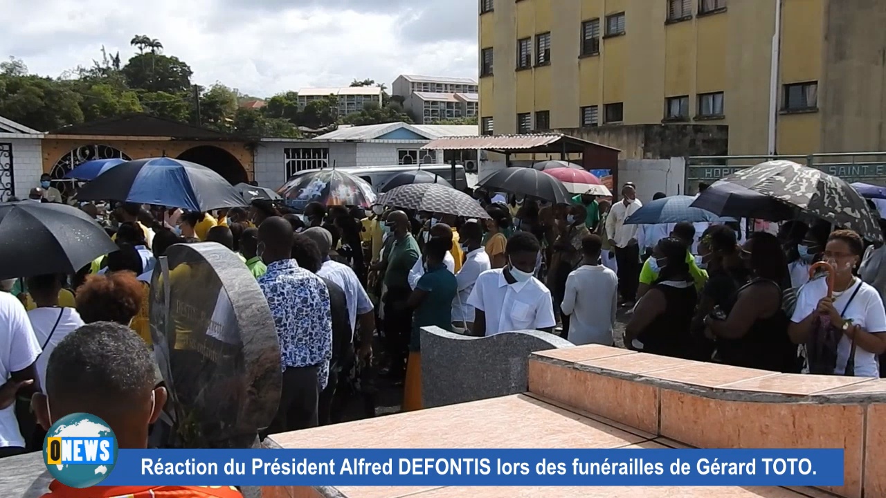 [Vidéo] Onews Martinique. Obsèques du Cycliste Gérard TOTO heurté il y a quelques jours par un automobiliste