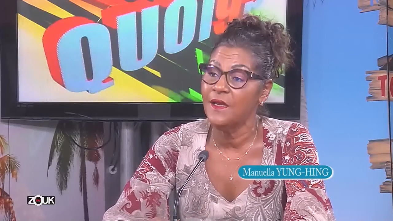 [Vidéo] Martinique. Manuella Yung-Hing Responsable du Domaine de la Pagerie invitée de Zouk Tv