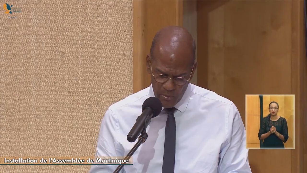 [Vidéo] Onews Martinique Serge LETCHIMY élu Président du Conseil excutif de la CTM