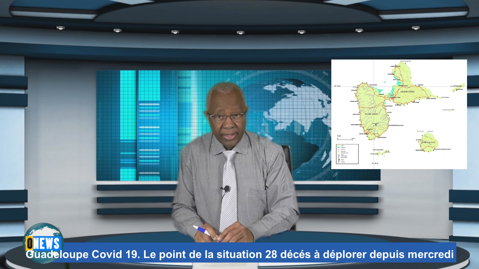 [Vidéo] Guadeloupe Covid 19. Le point de la situation. 28 décés à déplorer depuis mercredi
