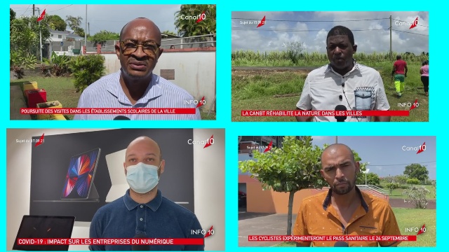 [Vidéo] Onews Guadeloupe. Le Jt de canal 10