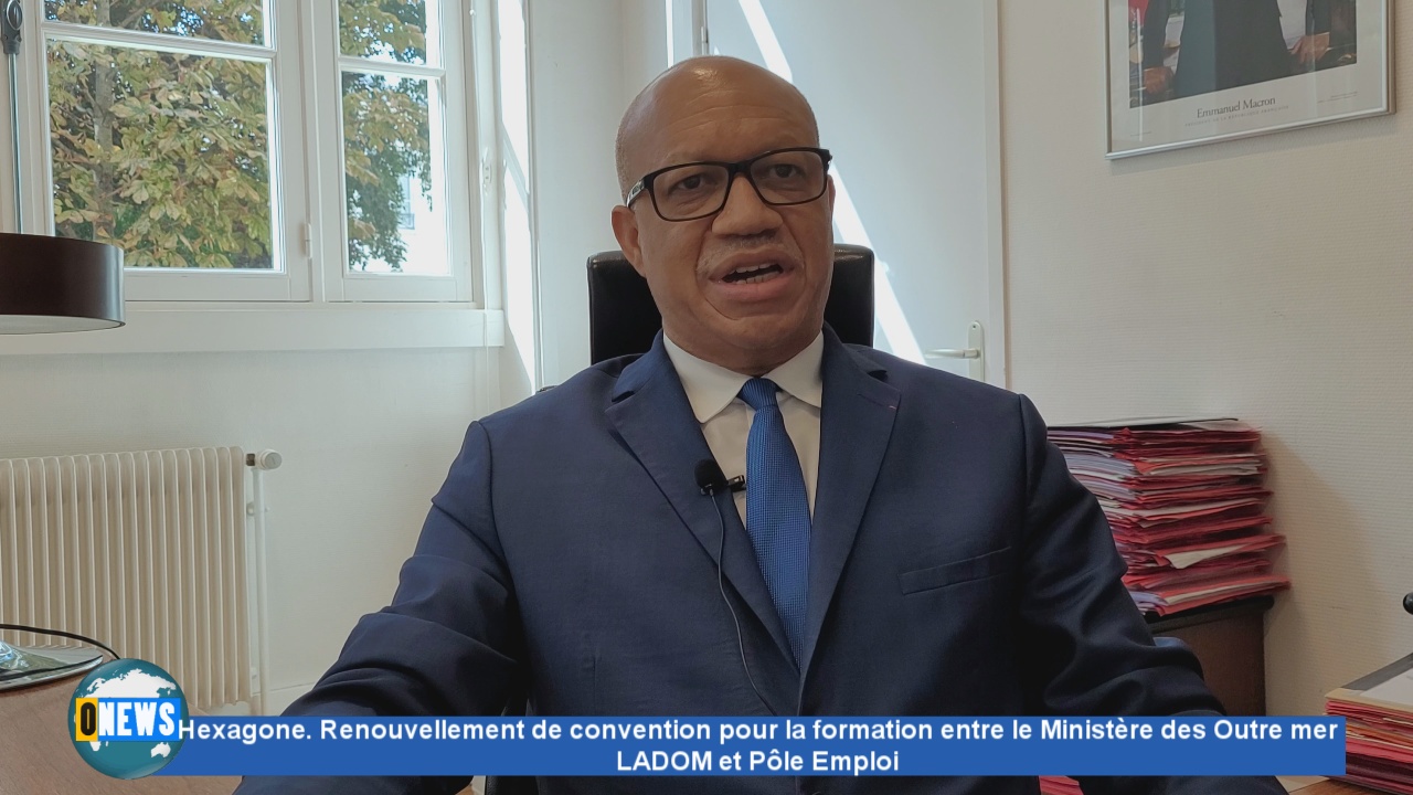 [Vidéo] Hexagone. Convention pour la Formation Ministère des Outre mer LADOM, Pôle Emploi et le SMA