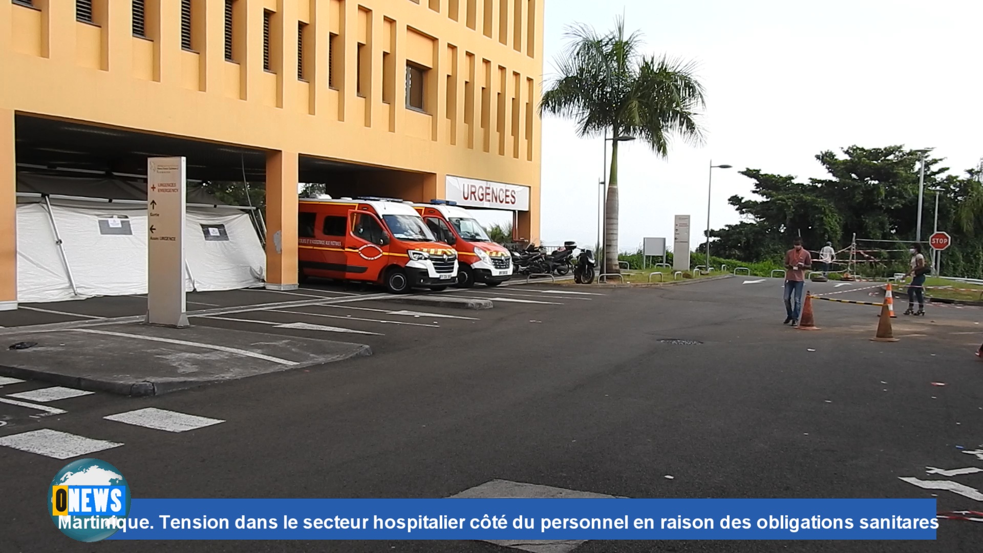 [Vidéo] Martinique. Tension dans le secteur hospitalier côté du personnel en raison des obligations sanitaires
