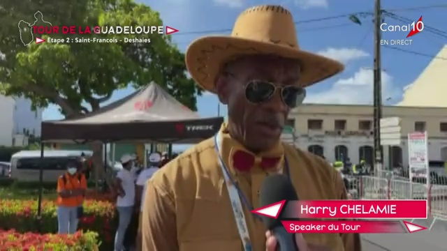 [Vidéo] Guadeloupe.70ème Tour Cycliste. Interview de la voix du tour Harry CHÉLAMIE