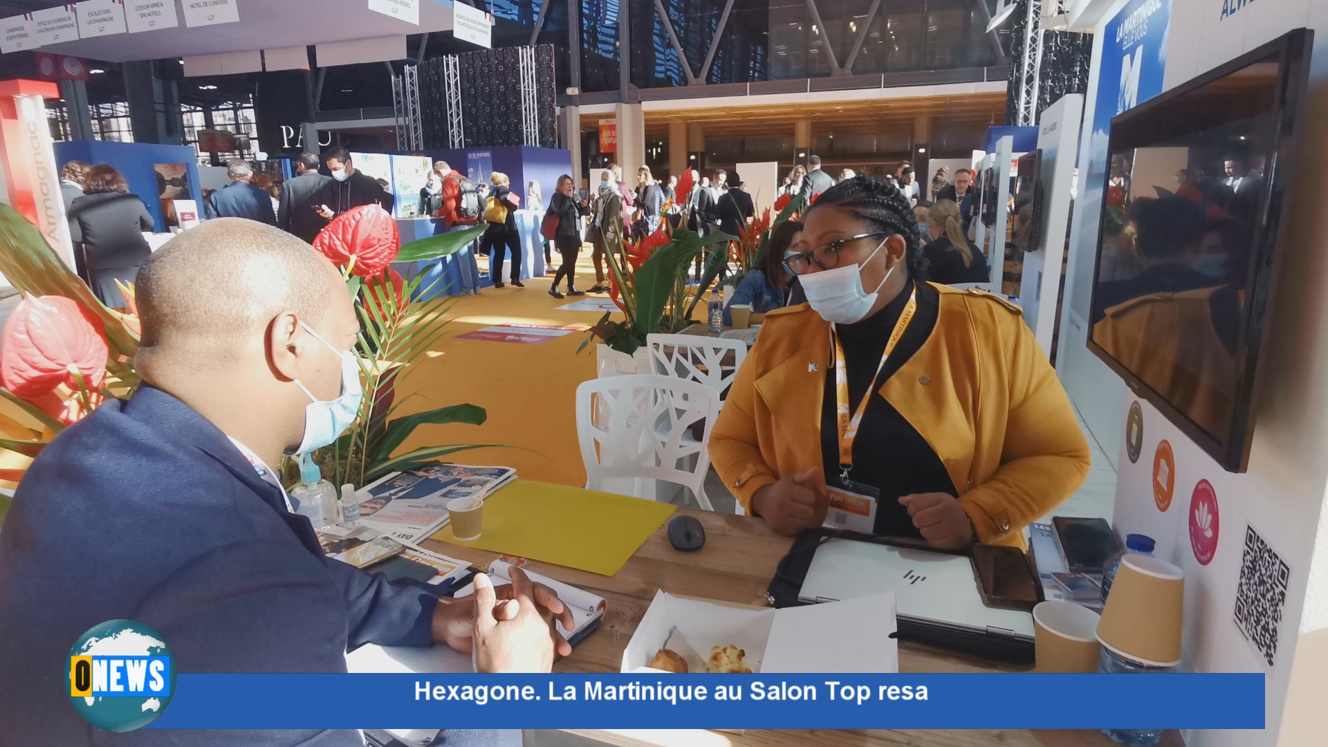 [Vidéo] Hexagone. Onews sur le stand Martinique au Top resa