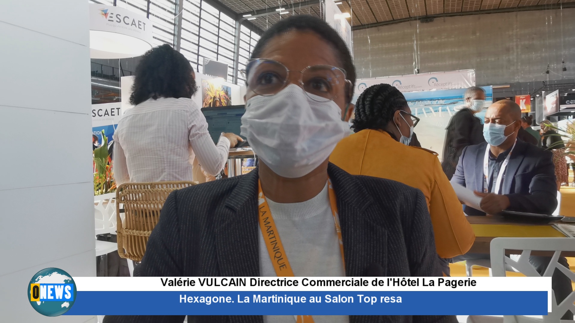 [Vidéo] Hexagone. Des exposants sur le stand Martinique au Top resa