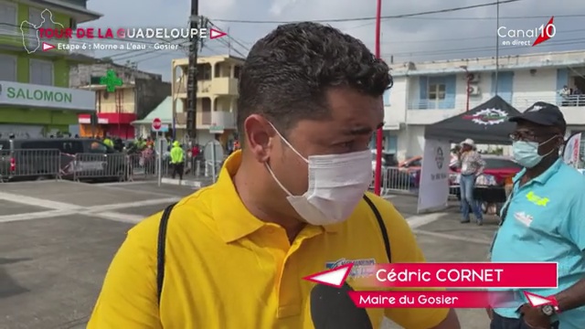 [Vidéo] Onews Guadeloupe. Départ 6ème étape tour cycliste Morne à l’Eau- Gosier