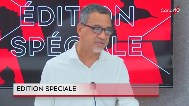 [Vidéo] Guadeloupe. Crise. Jocelyn SAPOTILLE Pdt Association des Maires invité de Yvelise BOISSET
