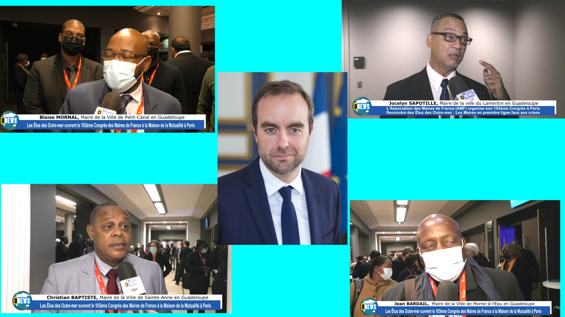 [Vidéo] Onews Guadeloupe. Visioconférence entre le ministre des outre mer et les élus pour une sortie de crise
