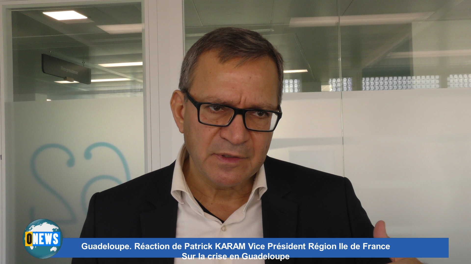 [Vidéo]Guadeloupe. Réaction de Patrick KARAM Vice Pdt région Ile de France sur la crise