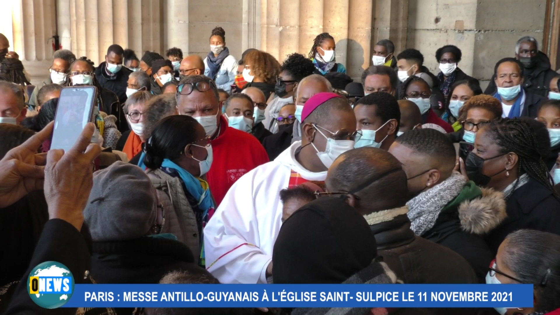 [Vidéo] Hexagone. Messe Antillo Guyanaise Église Saint Sulpice à Paris