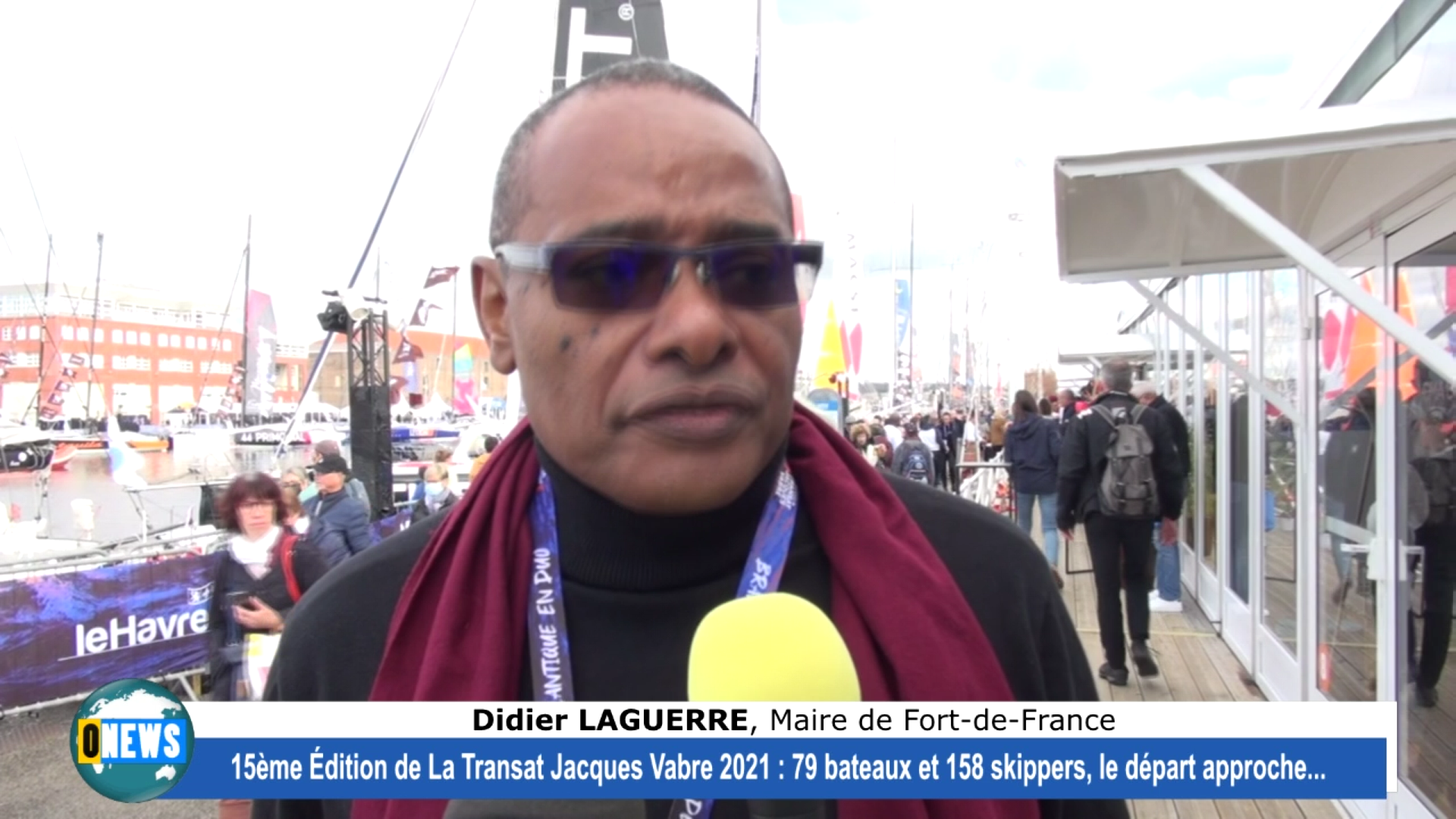 [Vidéo] Hexagone. Onews au Havre avant le départ de la Transat le Havre-Martinique