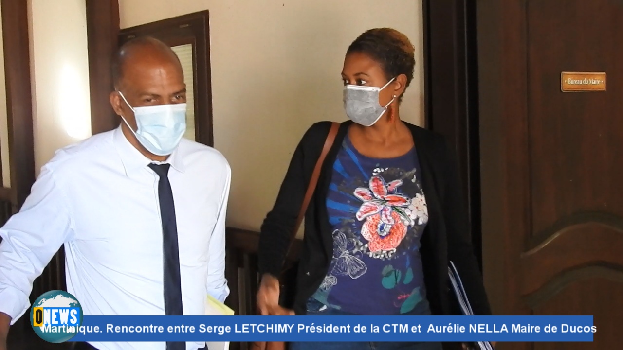 [Vidéo] Martinique. Rencontre entre Serge LETCHIMY Président de la CTM et Aurélie NELLA Maire de Ducos