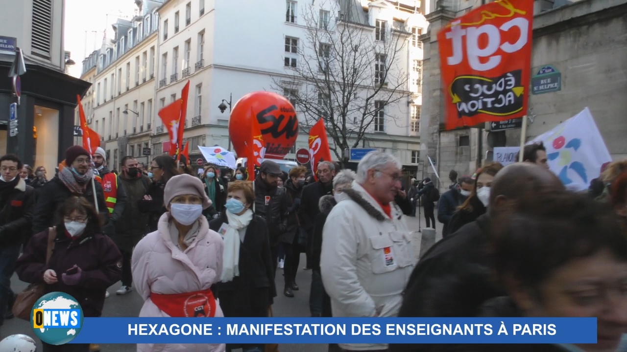 [Vidéo] Hexagone. Nouvelles manifestations des enseignants à Paris et dans plusieurs villes