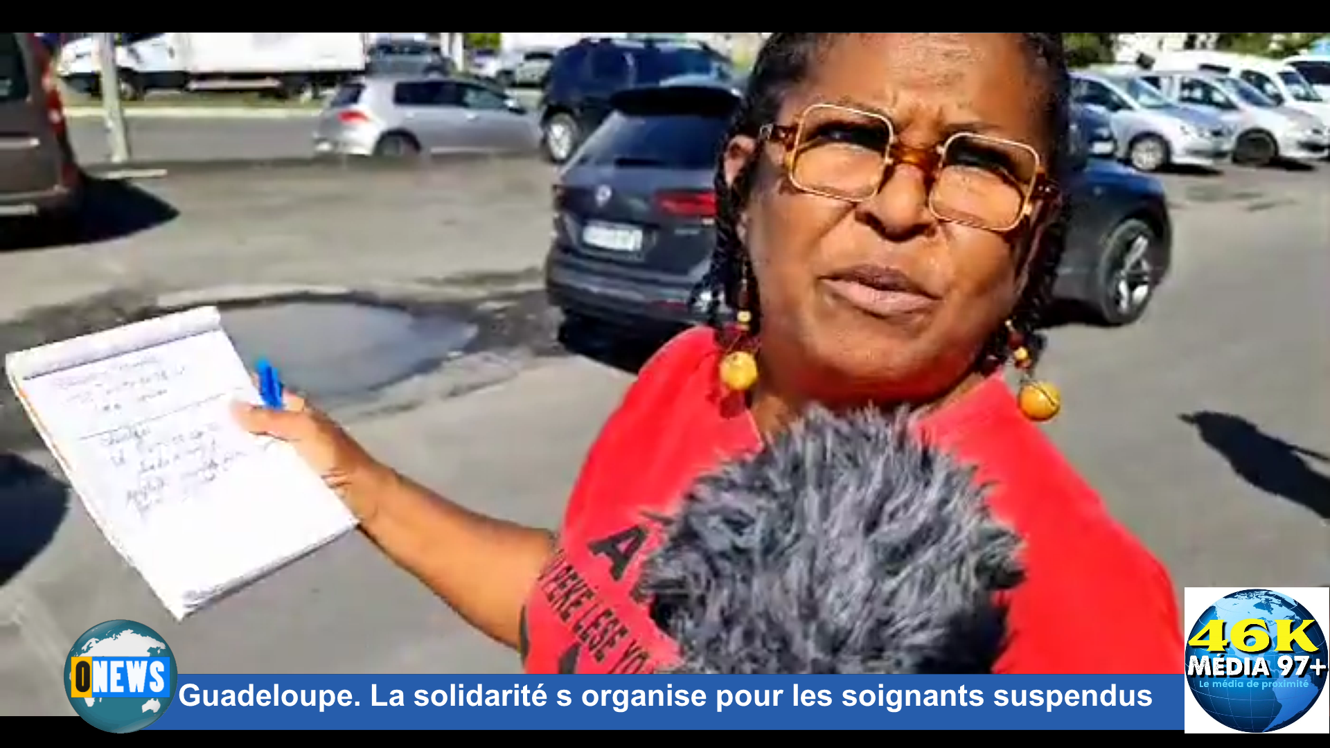 [Vidéo] Onews Guadeloupe. La solidarité s organise pour les soignants suspendus