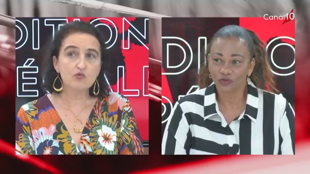 Guadeloupe. Valérie DENUX invitée de Yvelise BOISSET avant son départ de l ARS