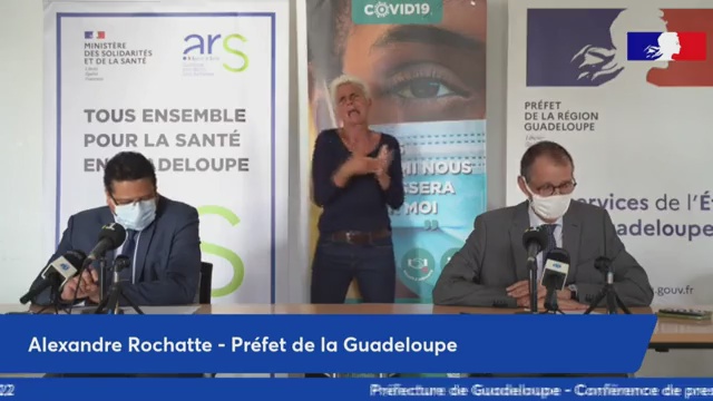 [Vidéo] Guadeloupe. Point Covid. Baisse des contaminations donc des mesures d ‘assouplissement