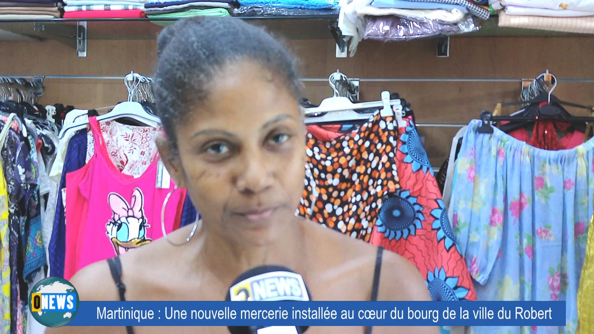 [Vidéo] Martinique. Une Mercerie au Robert pour les carnavaliers