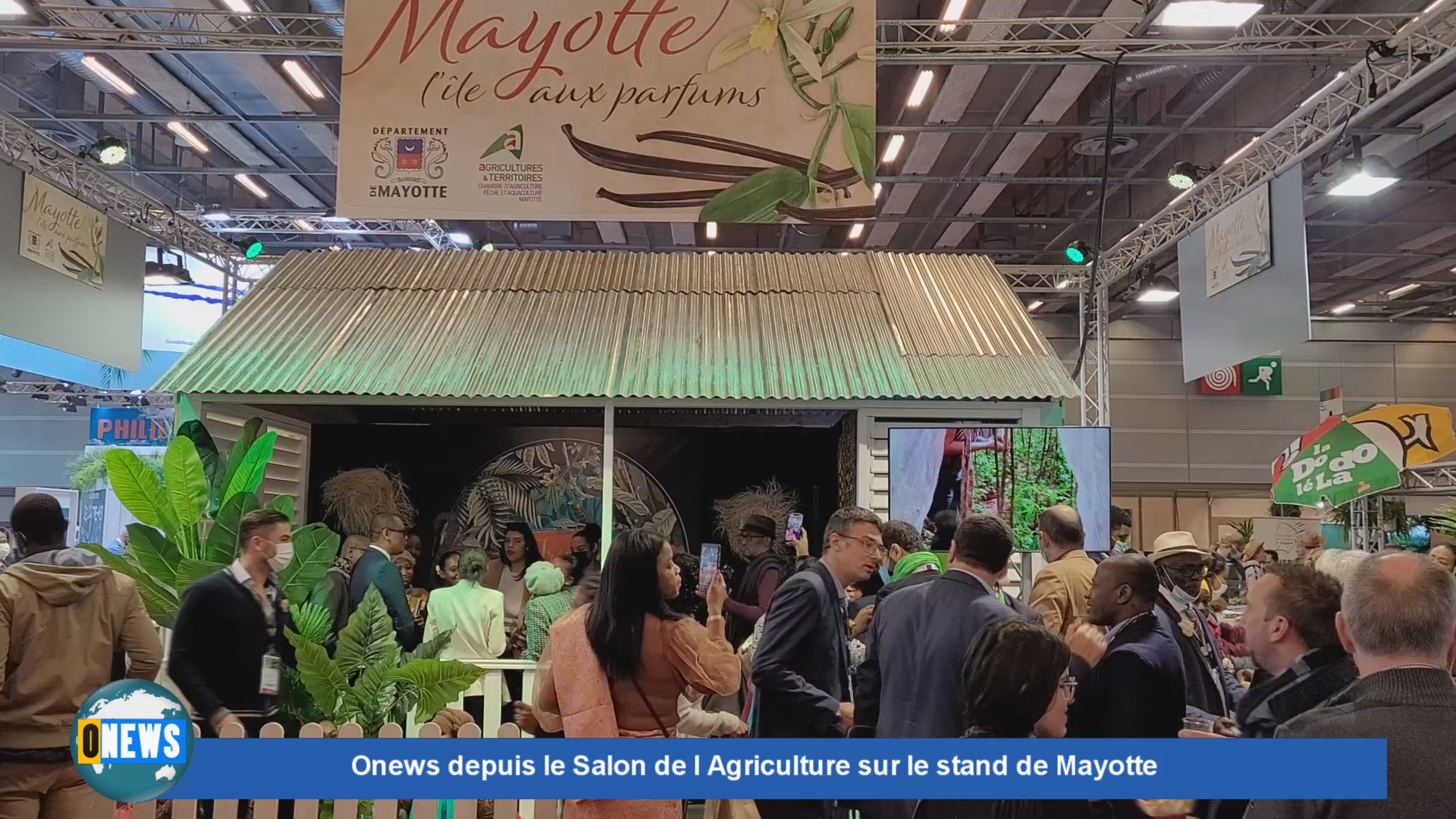 [Vidéo] Onews depuis le Salon de l Agriculture sur le stand de Mayotte