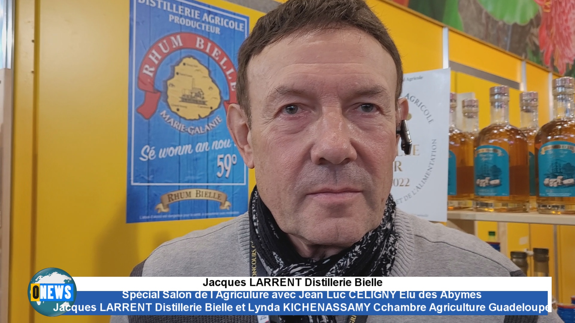 [Vidé] Spécial Salon de l Agriculture avec Jean Luc CELIGNY Élu des Abymes Jacques LARRENT Distillerie Bielle et Lynda KICHENASSAMY Chambre Agriculture Guadeloupe