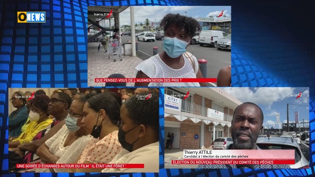 [Vidéo] Guadeloupe. Le jt de Canal 10