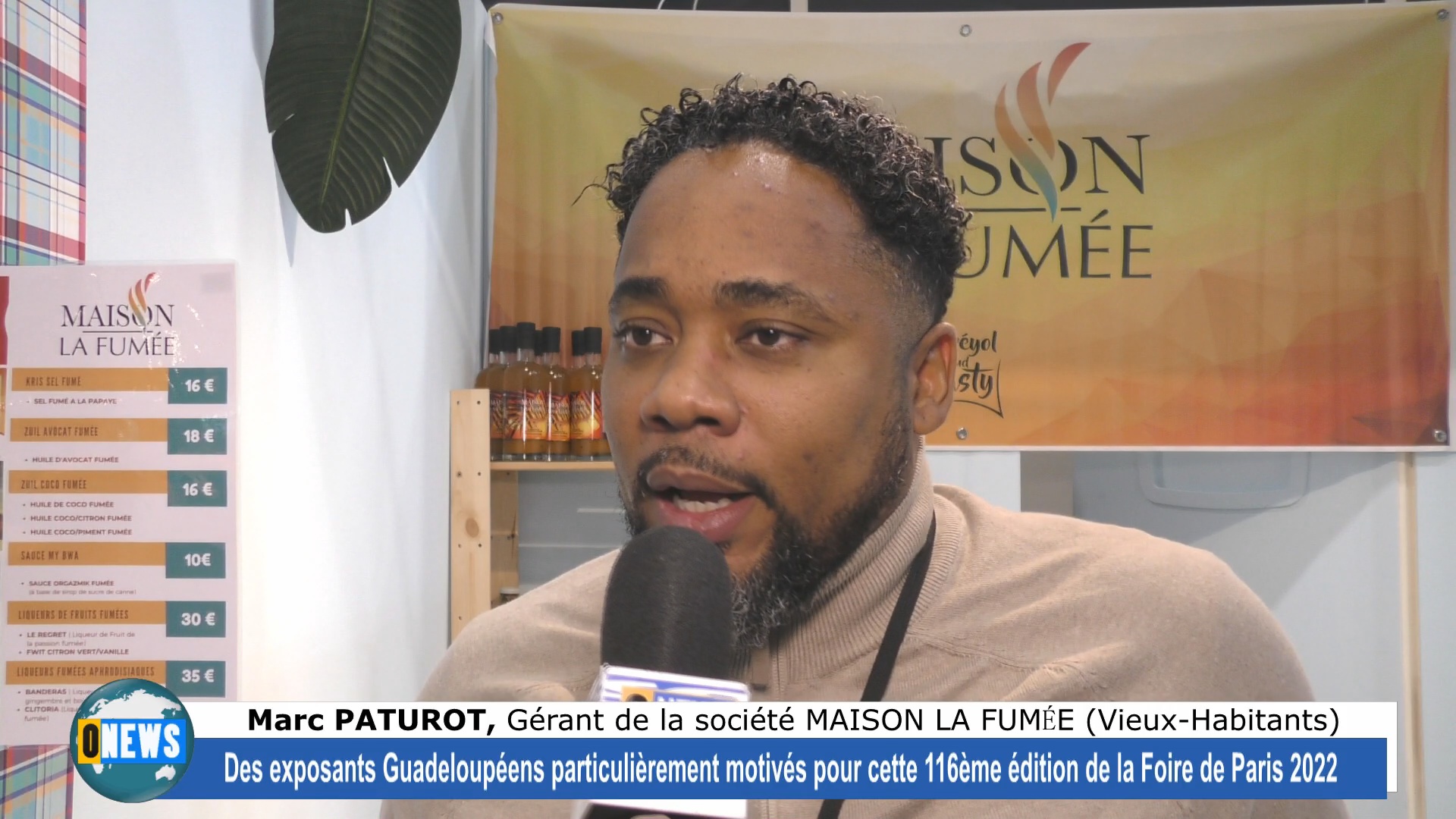 [Vidéo] Des artisans de Guadeloupe à la Foire de Paris