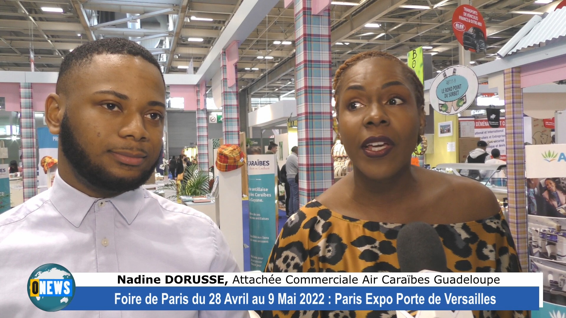 [Vidéo] Foire de Paris avec le CTIG, Air caraïbes et AGS