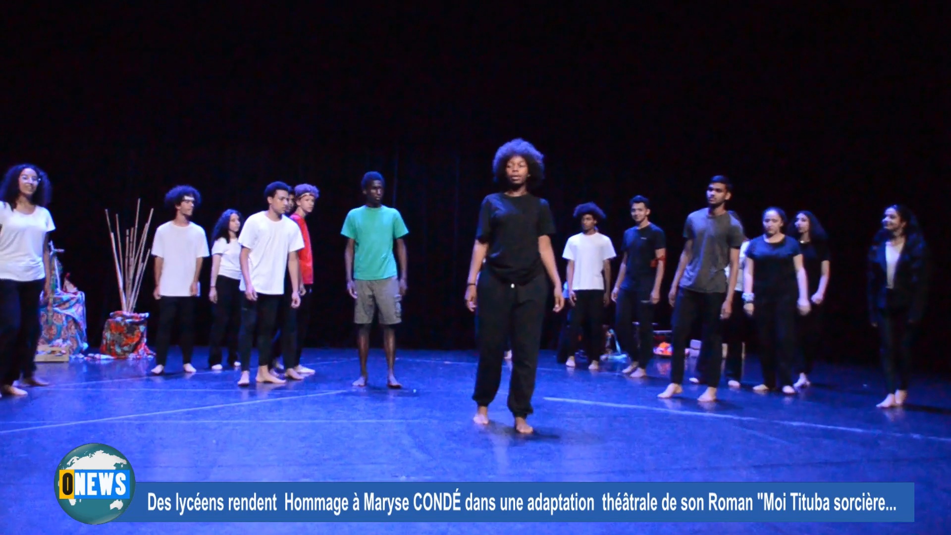 [Vidéo] Des lycéens rendent hommage à Maryse CONDÉ à travers une adaptation théâtrale à Sarcelles