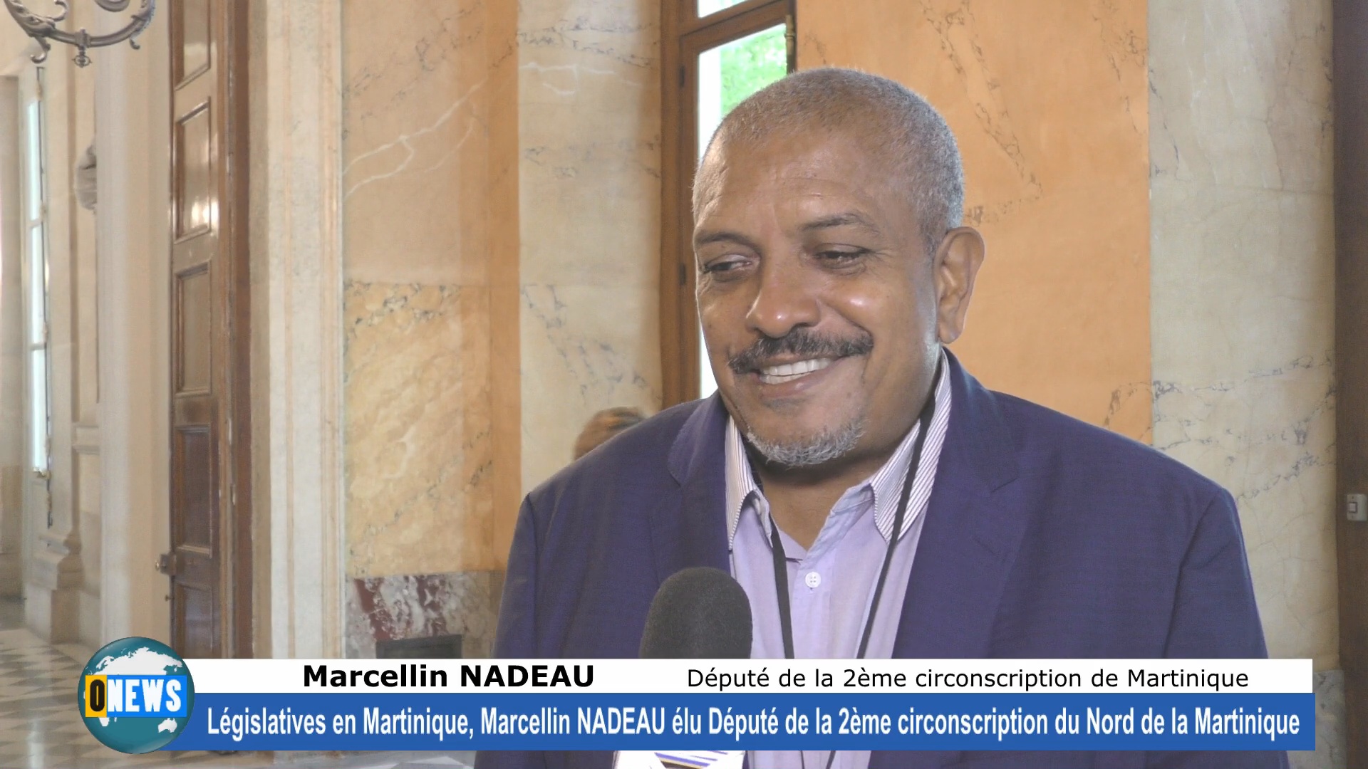 [Vidéo] Rencontre avec Marcellin NADEAU Maire du Prêcheur fraîchement élu Député de Martinique