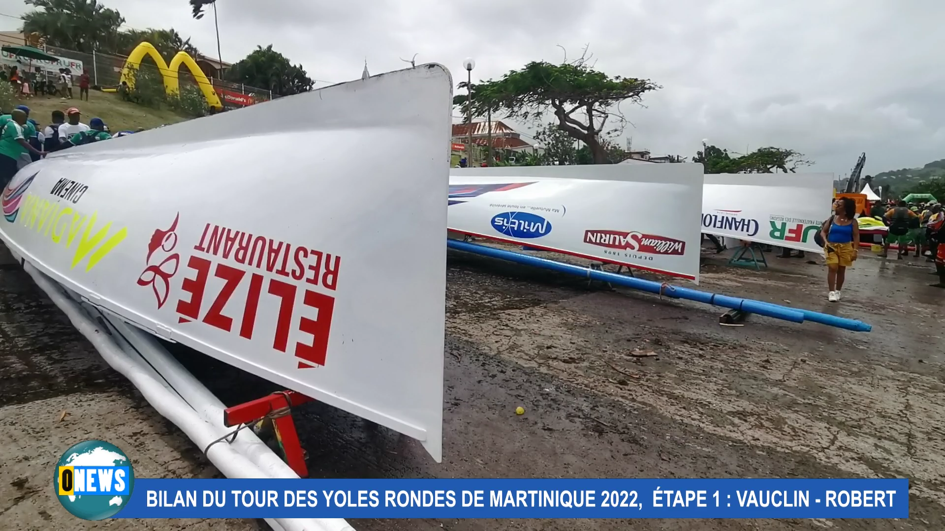 Martinique. Bilan du tour des yoles étape Vauclin le Robert