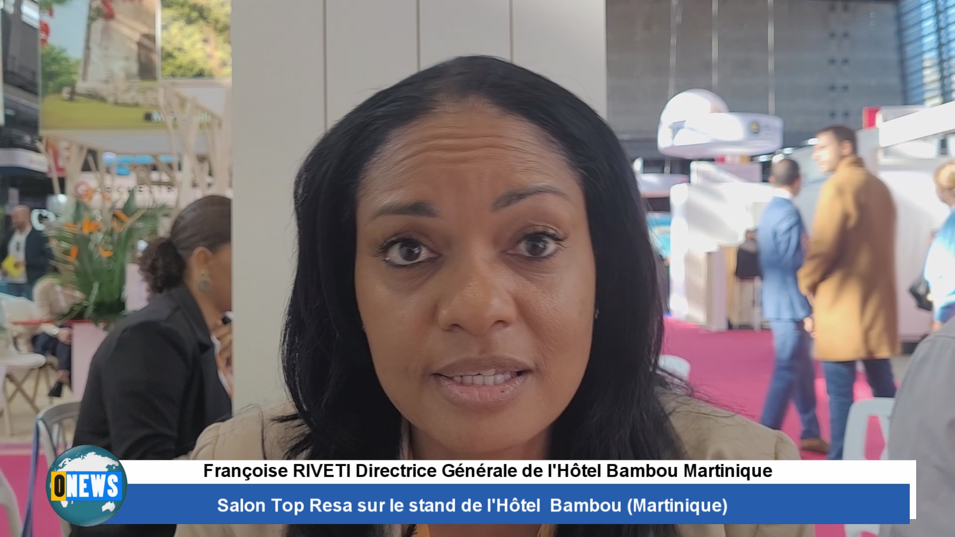 [Vidéo] Salon Top Resa sur le stand de l’Hôtel Bambou (Martinique)