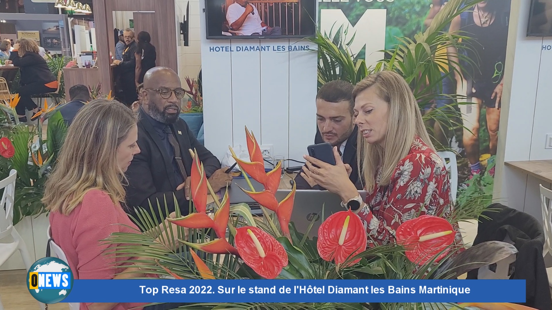 [Vidéo] Top Resa 2022. Sur le stand de l’Hôtel Diamant les Bains Martinique