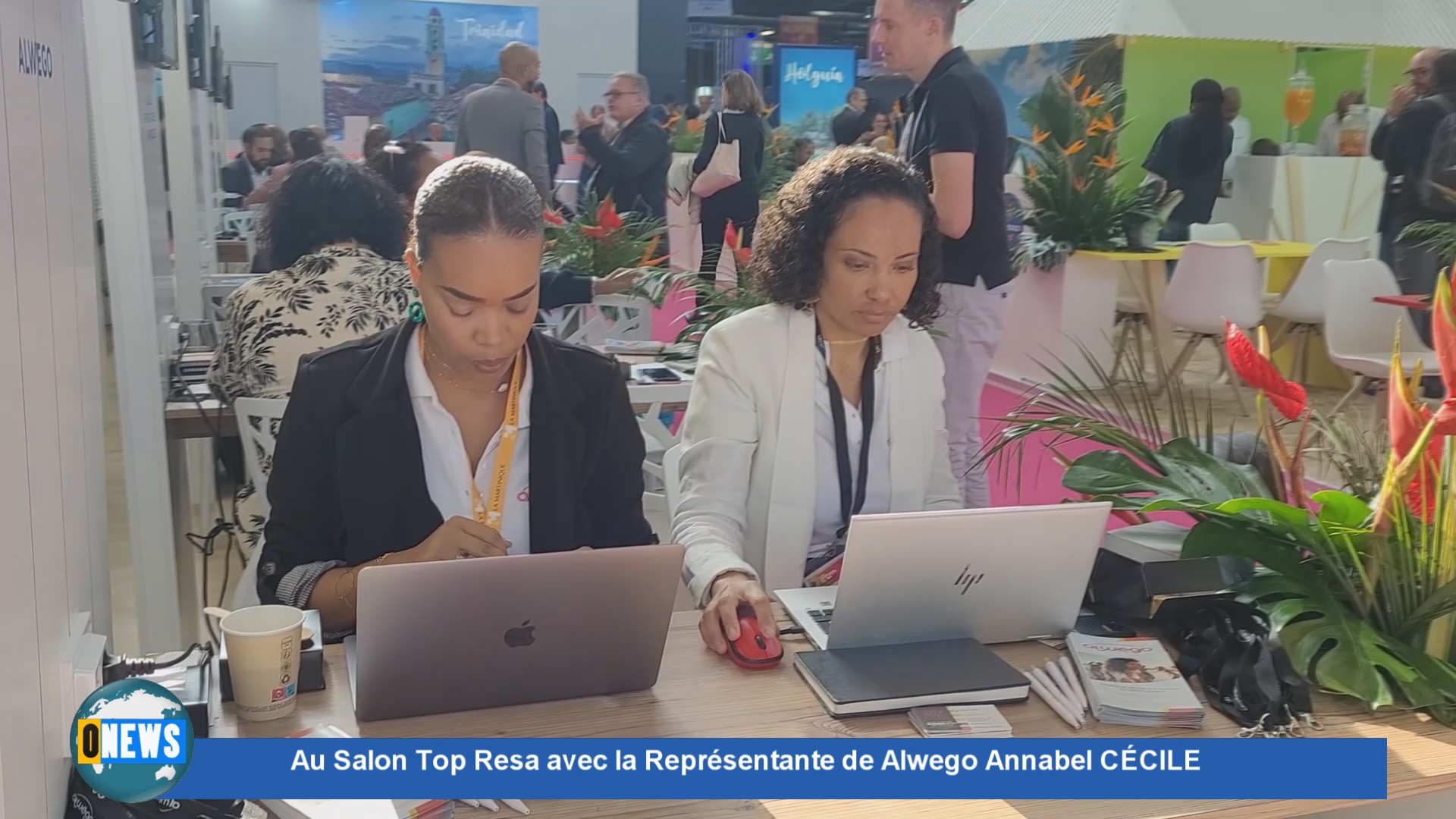 [Vidéo] Au Salon Top Resa avec la Représentante de Alwego Annabel CÉCILE