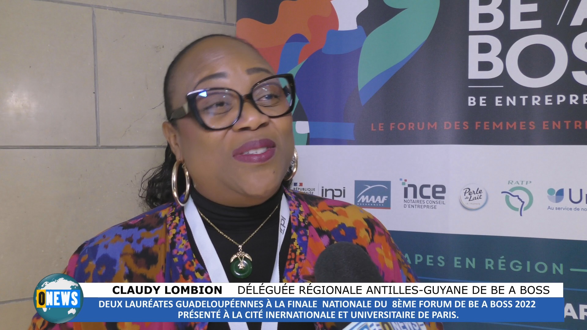 [Vidéo] Deux Lauréates de Guadeloupe à la finale de Be a Boss forum des femmes Entrepreneures à Paris